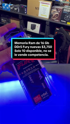 Memoria Ram de 16 Gb DDr5 Fury en oferta