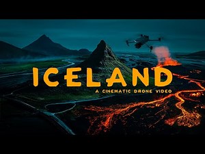 ICELAND - Cinematic Drone / FPV video - Volcano 2023