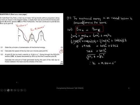 Grade 12: Work, Energy and Power Problem solving (Class 1)