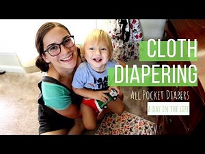 A Day in the Life of a Cloth Diapering Mom Pocket Diapers All Day
