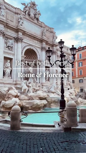 Did you know it’s a short train journey between Rome and Florence? They are the perfect cities to combine for an incredible Italian holiday full of exploration, history, food and culture! #rome #florence #italy #italytravel #italytiktok #holiday #holidayinspo