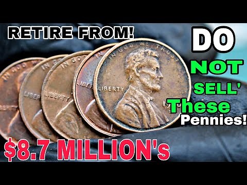 Do You Have These Top 5 Ultra Valuable Pennies Rare Lincoln penny Worth money!Pennies worth money!
