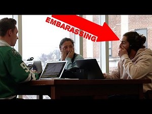 BLASTING EMBARRASSING SONGS IN THE LIBRARY PRANK!!