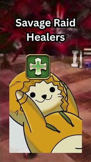 Savage raid healers... #ffxivmemes #finalfantasy14 #ff14memes #finalfantasyxiv #ff14