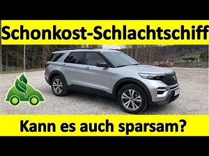 Ford Explorer PHEV (Plug-In Hybrid) Verbrauchstest