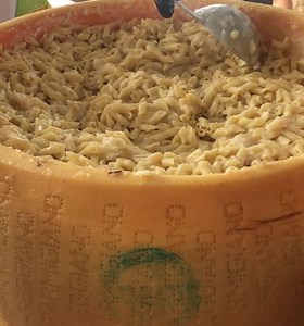 16M views · 11K shares | Cheese wheel ALERT! 燎 We want to dive into this creamy, melty pasta head first, La Fontana Ristorante! #SOBEWFF | Food Network | Facebook