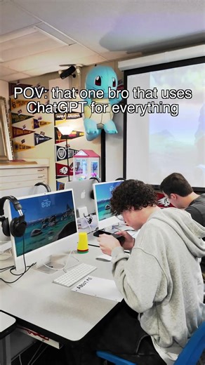 POV: that one bro that uses ChatGPT for everything #bro #chatgpt #funny