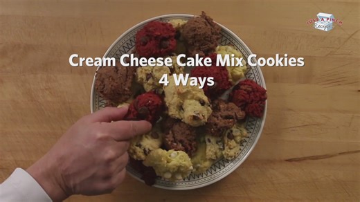 Cream cheese cake mix cookies