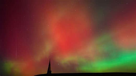 A solar flare lit up America’s skies — here’s who might see the encore tonight