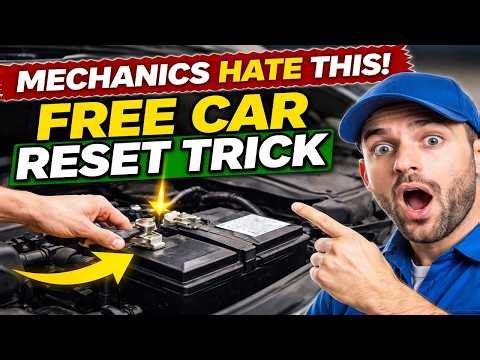 Mechanics Hate This Free Car Reset Trick (Try It First)