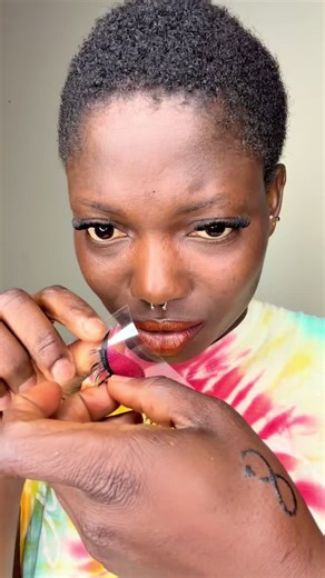 Lady patch eyelashes shadow #foryoupagе #wupper #foryou | eyelash