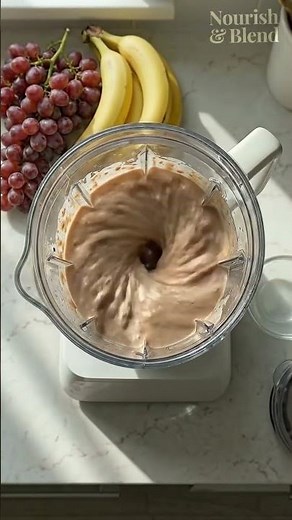Easy Creamy surprisingly smoothie for everyday 🍇🥜✨