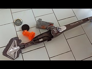 ROWENTA How To Clean filter vaccum - nettoyage filtre aspirateur