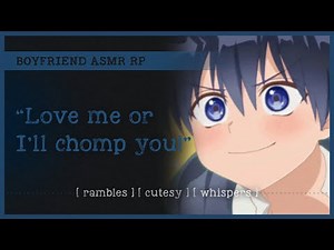 Clingy boyfriend wants attention before bed (ASMR RP M4A) 😚 [rambles] [cutesy] [whispers]