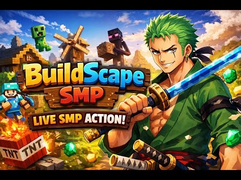 🔴 BuildScape SMP LIVE | Join the Survival Adventure @gaming_adda_006