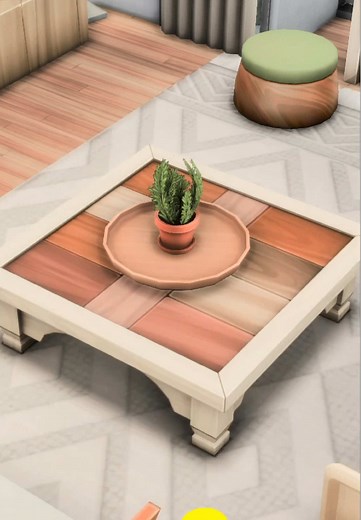 Sims 4 Realistic Coffee Table Idea