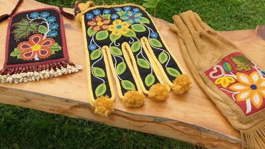 Ojibwe artist Biskakone Greg Johnson on learning to beadwork and his beaded moccasins used for dancing on the wild rice (manoomin). Learn more about Johnson in the HOME episode, now streaming on the PBS Video App, craftinamerica.org, and pbs.org/craftinamerica | Craft in America