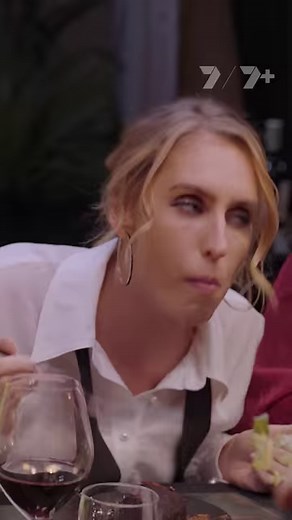 The dessert has everyone shaking their head in disappointment… 😬 #MKR | My Kitchen Rules