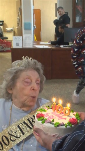 Retired Sherman teacher celebrates 100th birthday alongside former student! Betty Fiore celebrated her 100th birthday surrounded by family and friends, including a former student whose life she changed more than half a century ago. “I’m 99 years old but no, today I’m 100,” Fiore said. Presents were unwrapped and candles were lit during the celebration at Homestead of Sherman nursing home. Among those celebrating was Donald Knight, who recognized his former third-grade teacher immediately when he