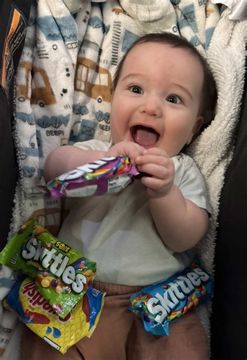 Adorable Baby Reaction to Camera Check