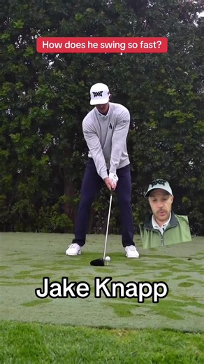 Jake Knapp's Fast Golf Swing Technique