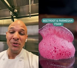 195K views · 1.7K reactions |  “Beetroot Parmesan Foam” Original recipe in the Gronda profile of Keith Pears in our app: https://gronda.app.link/fb | Gronda | Facebook