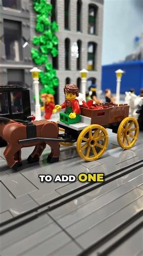 Fruit Cart Added for a Subscriber in my 1920s LEGO City
