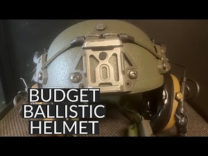 The Best Budget Ballistic Helmet? Sestan-Busch BK-ACH-HC