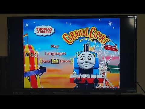 Thomas & Friends Carnival Capers DVD Menu Walkthrough