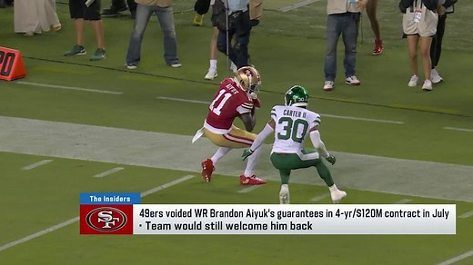 Garafolo: 49ers voided Brandon Aiyuk guarantees for 2026 | 'NFL GameDay Kickoff'
