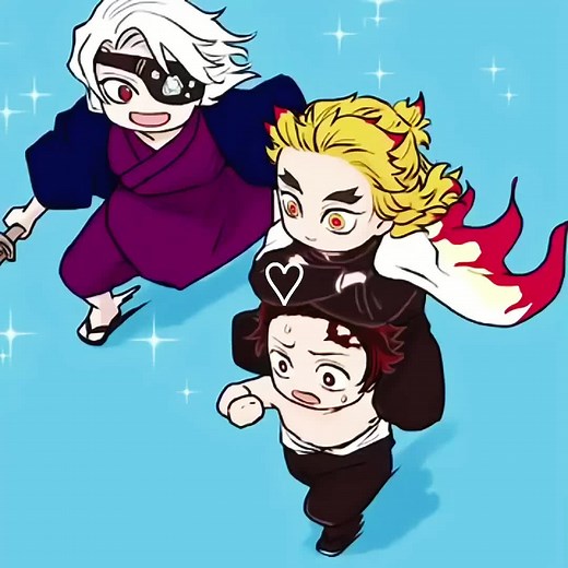 Rengoku x Tanjiro Moments: Cute and Blushing Encounters