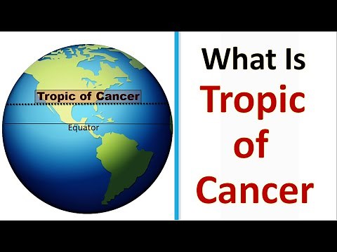 WHAT IS TROPIC OF CANCER | CLASS 5 & 6 | GEOGRAPHY