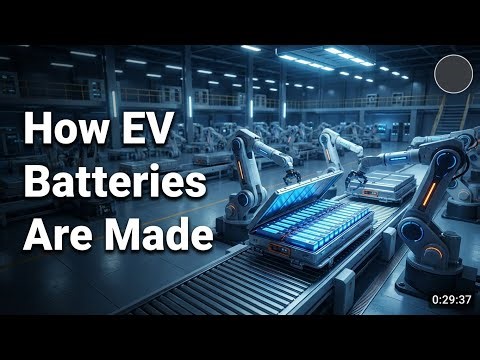 How EV Batteries Are Made | Inside a Gigantic Battery Factory