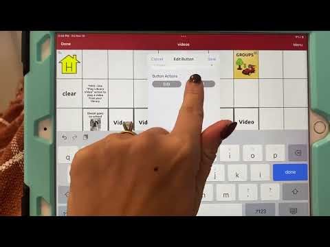 TouchChat - How to Link Video to Buttons
