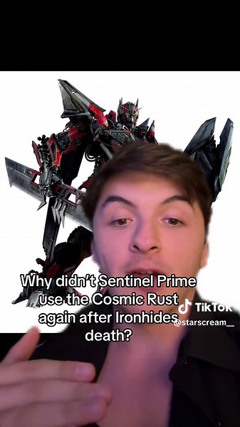 Why Sentinel Prime Didn't Use the Cosmic Rust Gun Again