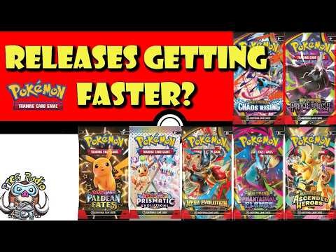 Are Pokemon TCG Release Getting Faster & More Frequent!? When is it Too Much? (Pokémon TCG News)