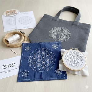 Sashiko Embroidery Pattern Crane and Geometric Designs PDF Download Stencils Hand Mending #set_51-52-53 - Etsy