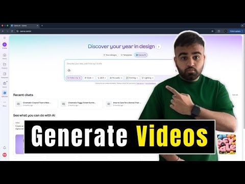 How To Generate Videos On Cava? | Canva AI Tutorial