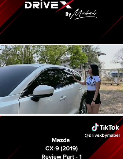 Mazda CX-9 2019 Review Part-1 #mazdacx9 #mazda #mabeloo #fyp #drivexbymabel