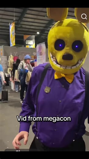 @CharacterSpot ty for the vid man #fnaf #springbonniecosplay #megacon