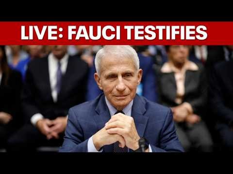 Dr. Anthony Fauci testifies on Capitol Hill