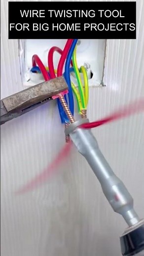 Wire Twisting tools #tools #electrician