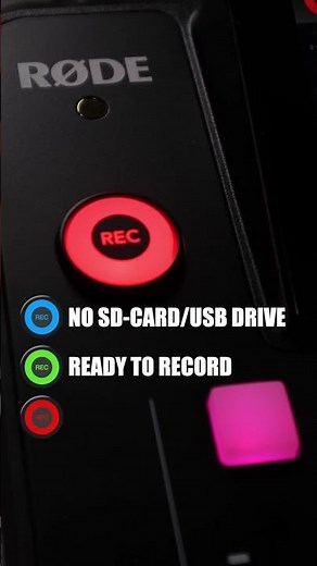 RØDECaster PRO II: "REC"-button colors DECODED