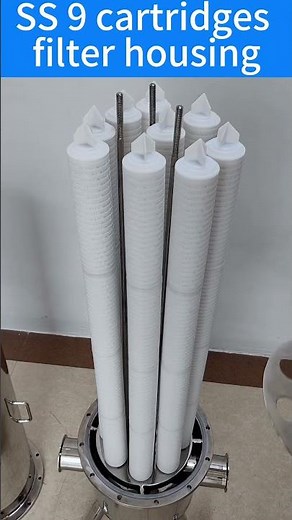 Lvyuan Customized 9 Cartridges Filter Housing