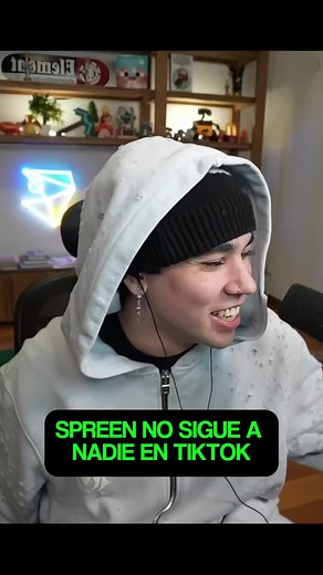 Spreen por qué dejó de seguir a todos en TikTok