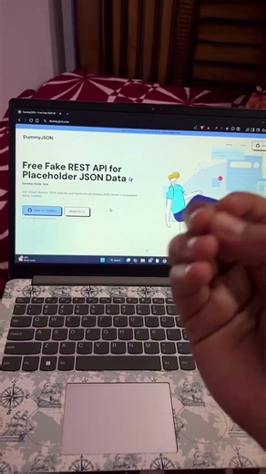 Free dummy data api #viral #shorts #programming #api #js #webdesign