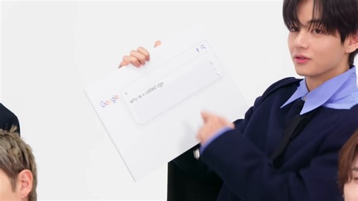 Q. Who are V’s favorite photographers? 🐯: Do you know Ryan Mcginley from before? 🐯: Aside from him, I haven’t seen any photographers lately 👥: *start teasing* 🐱 🐨: Hong Janghyun 🐯: Janghyun Hong 🐨: Park Jongha 🐯: Jongha Park 🐨: Didn’t you do stuff under Vante?🐹: Do you take pictures these days V? 🐯: I take a lot with my phone🐰: No, V continues to make photobooks personally 🐯: I mean everyone carries around film camera these days 🐯: I kind of have that thing what do you call it? 🐯: