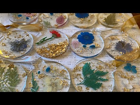 Resin Christmas Ornaments Tutorial EASY!