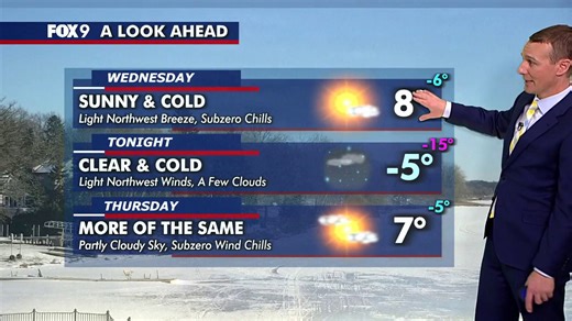 MN weather: Wednesday forecast update