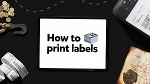 Windows: how to print with a 4x6" label printer